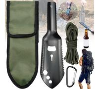 Paletta Giardinaggio,Vanga Per Orto,Giardinaggio Attrezzi, Pala Da Escursionismo Leggera, Piccolo Vasino Multiuso Con Custodia Per Scavare, Rilevamento Di Metalli, Giardinaggio,