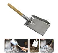 Paletta in Acciaio Inox con Manico in Legno Ergonomico Pala Quadrata Attrezzo