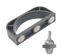 Paletta magnetica per ghiaccio Rack - Grey Ice Maker porta cucchiaio, adatto per congelatore della cucina, produttore di ghiaccio domestico, ristorante e uso matrimonio. Il design magnetico ads