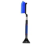 Paletta multiuso portatile, pala da neve con spazzola da neve estraibile, pala multiuso antigelo e anticrepa, spazzola da neve durevole con manico ergonomico per motoslitte invernali