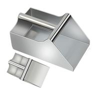 Paletta per alimenti in acciaio inox | Food Mover | Paletta per cereali alimentari in acciaio inossidabile 304 | Paletta commerciale per chicchi di caffè, caramelle, farina, popcorn, piccola paletta