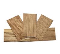 Paletta Per Chitarra In Legno Zebrano Impiallacciatura In Legno Massello Materiale Fatto A Mano Accessori Per Chitarra(23)