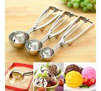 Paletta Per, Confezione Da 3 |Palette Per In Acciaio Inox Con Grilletto | Paletta Per Biscotti Grande/media/piccola Per La Cottura Al Forno | Ideale Per Duro, Impasto Per Biscotti