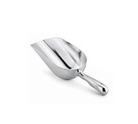 Paletta per cubetti di ghiaccio, in lega di alluminio, con manico ergonomico, per cubetti di ghiaccio, chicchi di caffè, cibo, caramelle, farina, popcorn (170 g)