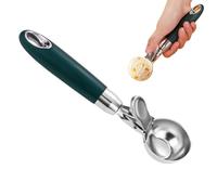 Paletta per , cucchiaio da tavola, in acciaio inox 304, con manico ergonomico, pala per porzionare, raschiare palline di frutta, mousse