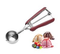 Paletta per gelato,Porzionatore gelato,5cm,Materiale in acciaio inossidabile di alta qualità 304, perfetto per gelato, palline di melone, polpette, torte, biscotti, impasto per biscotti e riso