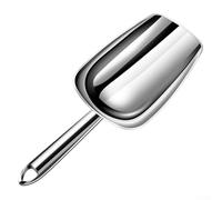 Paletta per ghiaccio da cucina costruita con acciaio inossidabile 304 per resistenza e manipolazione igienica di ghiaccio, farina, zucchero e spezie macinate (L)