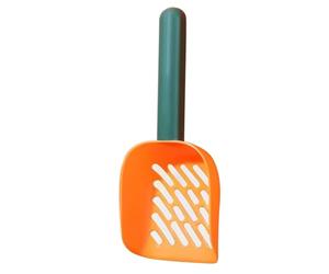 Paletta per lettiera per gatti |Design a griglia di setacciatura per una facile separazione dei rifiuti |L'impugnatura ergonomica riduce lo sforzo della mano |Robusto e di facile