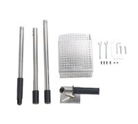 Paletta per Metal Detector, Paletta per Metal Detector in Acciaio Inossidabile Resistente con Manico Lungo e Impugnatura Antiscivolo, per la Ricerca Dell'oro Sottomarino in