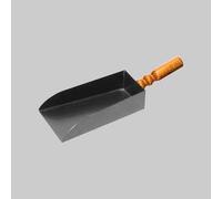 PALETTA PER CAMINETTO FOCOLARE SESSOLA MANICO LEGNO CM.12X34 -776BIS