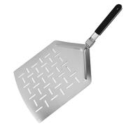 Paletta per Pizza Pala Paletta Spatola Alza Pizza in Acciaio Inox Resistente con Foratura E Giunto Robusto Adatta a Trasferimento Pizze Focacce Pane, style to 1