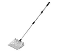 Paletta per Raccogliere Escrementi di Polli | Manico Lungo Per Lettiera Galline | Strumento Di Pulizia Ergonomico Resistente Per Esterno Giardino Animali Domestici Gatti
