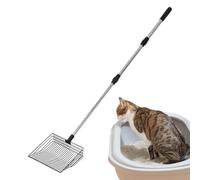 Paletta per Raccogliere Escrementi di Polli,Rastrello E Paletta Per Pollaio Con Manico Estendibile | Pala Robust con Maglia Fitta per Cortile Cani Animali