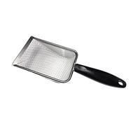Paletta per sabbia in acciaio inossidabile Setaccio in metallo a maglia fine Terrario Substrato Cleaner setaccio angolo setaccio Cleaner Sand Scoop Sand Scooper