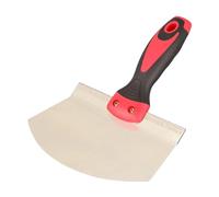 Paletta per secchiello in acciaio inox - pala per secchiello curvo, raschietto per mastice curvo per pareti a secco, coltello da mastice per decapare la verniciatura, raschietto per mastice robusto