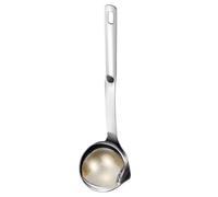 Paletta Per Separatore Di Olio Per Zuppa - Mestolo Per Zuppa Con Separatore Di Olio In Acciaio Inossidabile | Mestolo Per Schiumarola Per Olio Da Zuppa Da 12 Pollici | Cucchiaio Per Filtro Olio