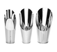 Paletta per terreno bonsai 3 pezzi Paletta per terreno in acciaio inossidabile di 3 dimensioni con setaccio a maglia fine Attrezzi da giardinaggio robusti e lisci per piante da in