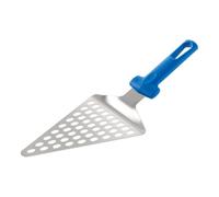 Paletta Pizza Forata Triangolare in Acciaio Inox 19,5x14 cm Gi.Metal - Pizzeria