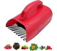 Paletta Raccoglitrice di Bacche con Manico | Pettine Ergonomico per Mirtilli | Strumento Multiuso per Raccogliere La Frutta per More, Rovi E Sambuco