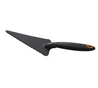 Paletta taglia e servi multiuso in nylon con manico in soft grip, 29 x 7,8 x 5,2 cm, Soft Collection, (colore: nero e arancione), quantità:1 pezzo.