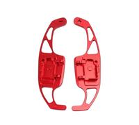 Paletta volante dell'auto Leve Cambio Estese Volante Dell'auto Compatibile Con Per Polo 6R Per Sharan 2012-2016 Per Passat B6 B7 Per CC 2011-2015(Red)