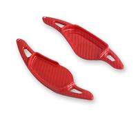 Paletta Volante Prolunga Compatibile Con Series 7 G11 G12 2016 2017 2018 2019 1 Paio Di Leve Del Cambio Al Volante In Lega Di Alluminio.(Carbon Fiber Red)