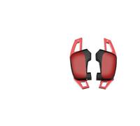 Paletta Volante Prolunga Paddle Shift Per Golf 7 Per GTI Per MK7 Per R Per GTD Per GTE Per MK7.5 Per R Volante Per Auto Paddle Shift In Fibra Di Carbonio(Red)