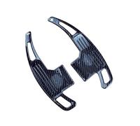 Paletta Volante Prolunga Per Ford Per Mustang 2015 2016 2017 2018 2019 Modello In Fibra Di Carbonio Estensione Del Cambio Al Volante Dell'auto Paddle Del Cambio estensione volante cambio(Carbon black)