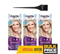 Palette 10-1 Frosty Silver / Ash Bionde Hair Color Luminous Cool Icy Confezio...