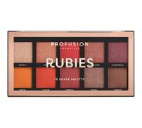 Palette 10 Tonalità Ombretto Profusion Cosmetics Rubies