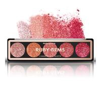 Palette 5 Tonalità Ombretti Glitter Profusion Cosmetics Ruby Gems