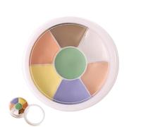 Palette a regole di regolatore a tinta - di base crema, kit mimetico set di trucco crema | Concettore per trucco per palette di scultura di lunga durata, illuminante resistente all'acqu