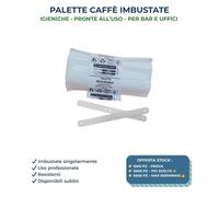 Palette Caffè imbustate 1000/2000/5000pz Bar Distributori riutilizzabili