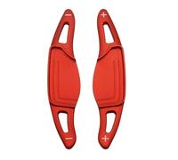 palette cambio Compatibile con Alfa per Romeo per Giulietta 2011-2020 Adesivi per cambio marcia e estensione del volante dell'auto(Red)