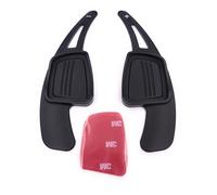 Palette Cambio Leva Paddle Alluminio Anodizzato Nero per Audi 15-19 A4 A5 Tt TTS