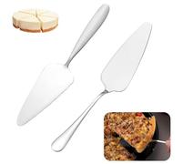 Palette da Dolce,2PCS Tagliatorte in Acciaio Inossidabile Taglia Torta a Fette Paletta per Dolci e Spatola Pizza Perfetto Spatola Triangolo per Dolci Frutta Cheesecake Mooncake