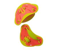 Palette da Nuoto Allenamento Mani Pagaie Paddles Paletta Ergonomica con Fori Aperti Cinghie Regolabili in PP E Silicone per Potenziare La Bracciata E
