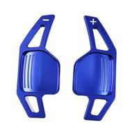 Palette dei Cambi a Turno di prolunga Per Audi Per TT MK2 8J A5 S5 A4 B8 A3 S3 8P Q5 8R Q7 A6 C6 R8 Sline 2005-2011 Estensione Delle Palette Del Volante Dell'auto(Blue)