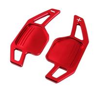 Palette dei Cambi a Turno di prolunga Per Audi Per TT MK2 8J A5 S5 A4 B8 A3 S3 8P Q5 8R Q7 A6 C6 R8 Sline 2005-2011 Estensione Delle Palette Del Volante Dell'auto(Red)