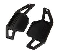 Palette dei Cambi a Turno di prolunga Per Audi Per TT MK2 8J A5 S5 A4 B8 A3 S3 8P Q5 8R Q7 A6 C6 R8 Sline 2005-2011 Estensione Delle Palette Del Volante Dell'auto(Black)