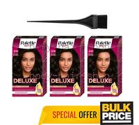Palette Deluxe 3-0 Tintura per Capelli Marrone Scuro Confezione da 3 Colore...