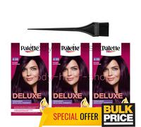 Palette Deluxe 4-99 Crema Colore Capelli Melanzana 100% Grigio Copertura...