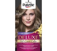 Palette Deluxe Hair Dye, Cool Medium Blonde 7-11, confezione da 3, 135 ml