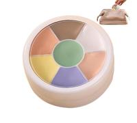 Palette di correttore crema - Fondotinta cremosa, tinta unita | professionale correttore formula resistente all'acqua, copertura modulare per una finitura naturale