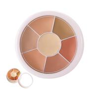 Palette di correttori di crema - Kit per truccare il contorno della pelle matura | correttore di colore per contorno viso copertura anelli scuri, invenzione della marca di correttore Face Day Wear