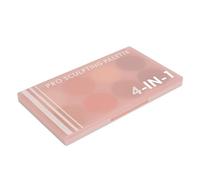 Palette di Fard, Palette di Trucco, 4 in 1 8 Colori Blush Evidenziatore Ombretto Palette di Contorni Opaco Perlescente Trucco Viso a Lunga Durata Ombretto Palette di Trucco Viso 02