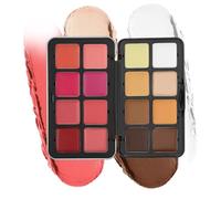 Palette Di Fondazioni Correttori, Kit Di Trucco Multiuso, 14/8/2 Cm, Di Fard Cream Blush, Per Faccia Opaca, Formula Liscia E Miscelabile, Per Il Trucco Per Le Donne