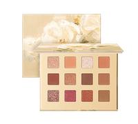 Palette di ombretti 12 sfumature ombretto tavolozza fine e polvere liscia pressata matte opaco scintillio eyeshadow trucco Mimore palette di ombretti