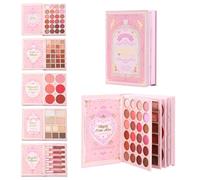 Palette Di Ombretti - 120 G+1,5 Ml X 6 Pezzi | Per Il Trucco | Tavolozze Di Colori | Palette Di Ombretti Professionali Con Molteplici Tonalità Per Sfumare, Indossare Tutti I Giorni, Feste E