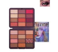 Palette di ombretti 24 colori naturali nudi smoky eyeshadow pallet, opaco shimmer matallic, palette di ombretti impermeabili a lunga durata, per la giornata quotidiana delle donne, per la festa della